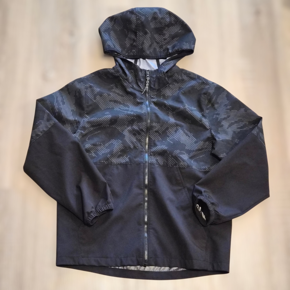 Black Hooded Jacket for Kids Size 10-12 Youth Large